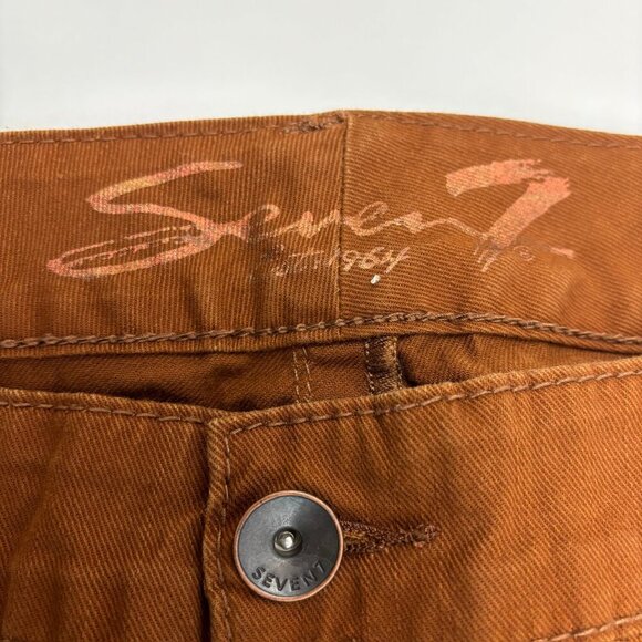 Seven7 Skinny Women's size 16 Brown Denim jeans - Picture 2 of 4